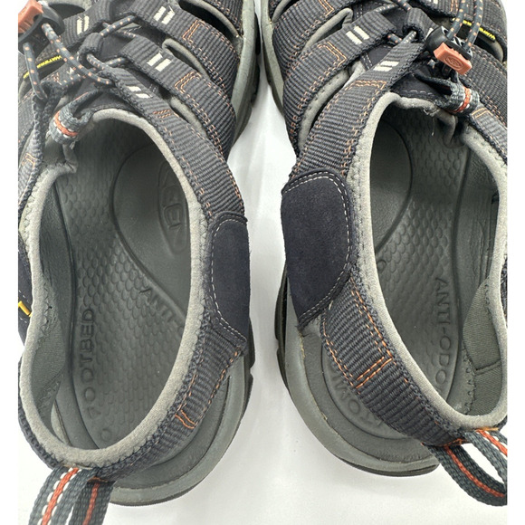 Keen Men’s Newport H2 Hiking Sandals Size 14 Waterproof Outdoor Gray Orange - Picture 8 of 13